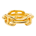 Hermes Chaine D'ancre Scarf Ring Gold Plated — view 4