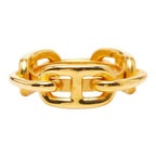 Hermes Chaine D'ancre Scarf Ring Gold Plated — view 2