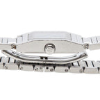 Hermes Tandem Watch Blue Silver Stainless Steel — view 3