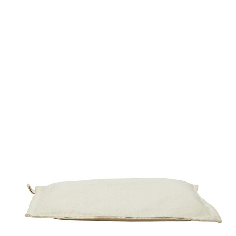 Hermes Bora Pouch Set Ivory Cotton — view 4