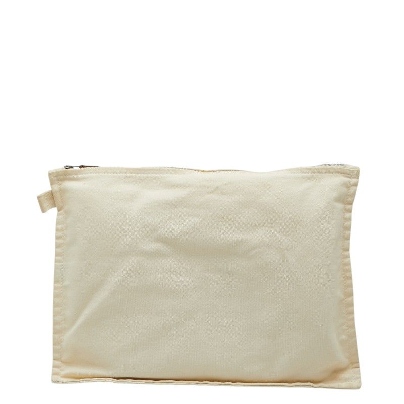 Hermes Bora Pouch Set Ivory Cotton — view 2