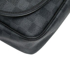 Louis Vuitton Damier Graphite Daniel MM Crossbody Shoulder Bag Black Leather — view 5