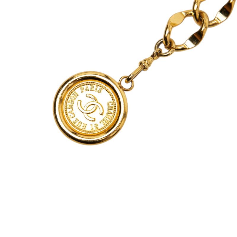 Chanel CC Logo 31 Rue Cambon Paris Chain Belt Gold Plated — view 2
