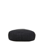 Fendi Zucchino Handbag Black Canvas Leather — view 3