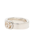 Gucci Interlocking Ring Silver — view 2