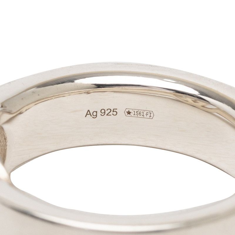 Gucci Interlocking Ring Silver — view 6