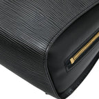 Louis Vuitton Epi Mabillon Backpack Noir Black Leather — view 4