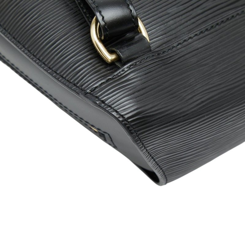 Louis Vuitton Epi Mabillon Backpack Noir Black Leather — view 7