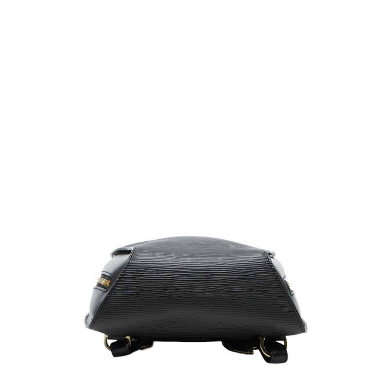 Louis Vuitton Epi Mabillon Backpack Noir Black Leather — view 3