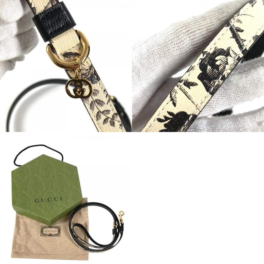 Gucci Lead Extra Small Pet Leather Black Shoulder Bag — view 9