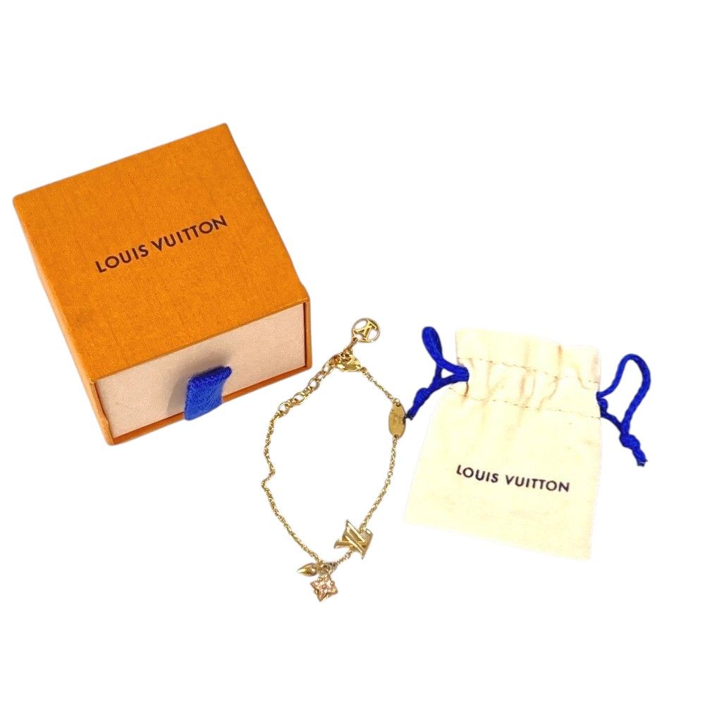 Louis Vuitton Bracelet Lou Gram Metal Gold — view 8