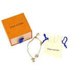 Louis Vuitton Bracelet Lou Gram Metal Gold — view 8