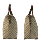 Gucci Vintage Sherry Line GG Supreme Canvas 012 39 Boston Bag — view 6