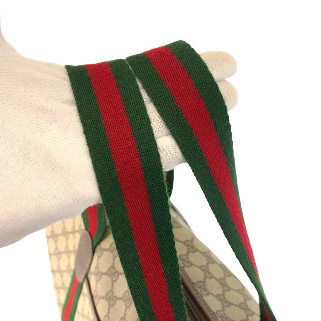 Gucci Vintage Sherry Line GG Supreme Canvas 012 39 Boston Bag — view 7