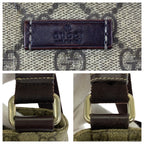 Gucci Beige Brown Gold GG Supreme Canvas Shoulder Bag — view 5