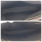 Gucci Bamboo GG Pattern Brown Silver Nylon 002 Tote — view 8