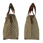 Gucci Vintage Sherry Line GG Supreme Canvas 156 19 014 Boston Bag — view 8