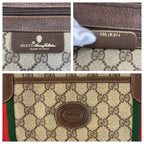 Gucci Vintage Sherry Line GG Supreme Canvas 156 19 014 Boston Bag — view 3