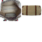 Gucci Vintage Sherry Line GG Supreme Canvas 156 19 014 Boston Bag — view 9