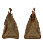 Gucci Vintage Micro GG Sherry Line Brown Boston Bag — view 8