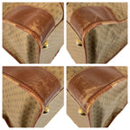 Gucci Vintage Micro GG Sherry Line Brown Boston Bag — view 4