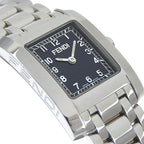 Fendi Orologi Stainless Steel Quartz Analog Display Black Dial Watch — view 3