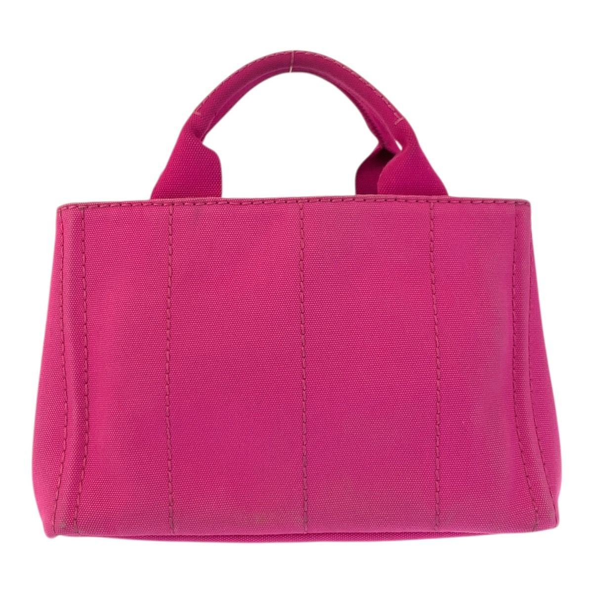 Prada Canapa Pink Gold Canvas Tote — view 2