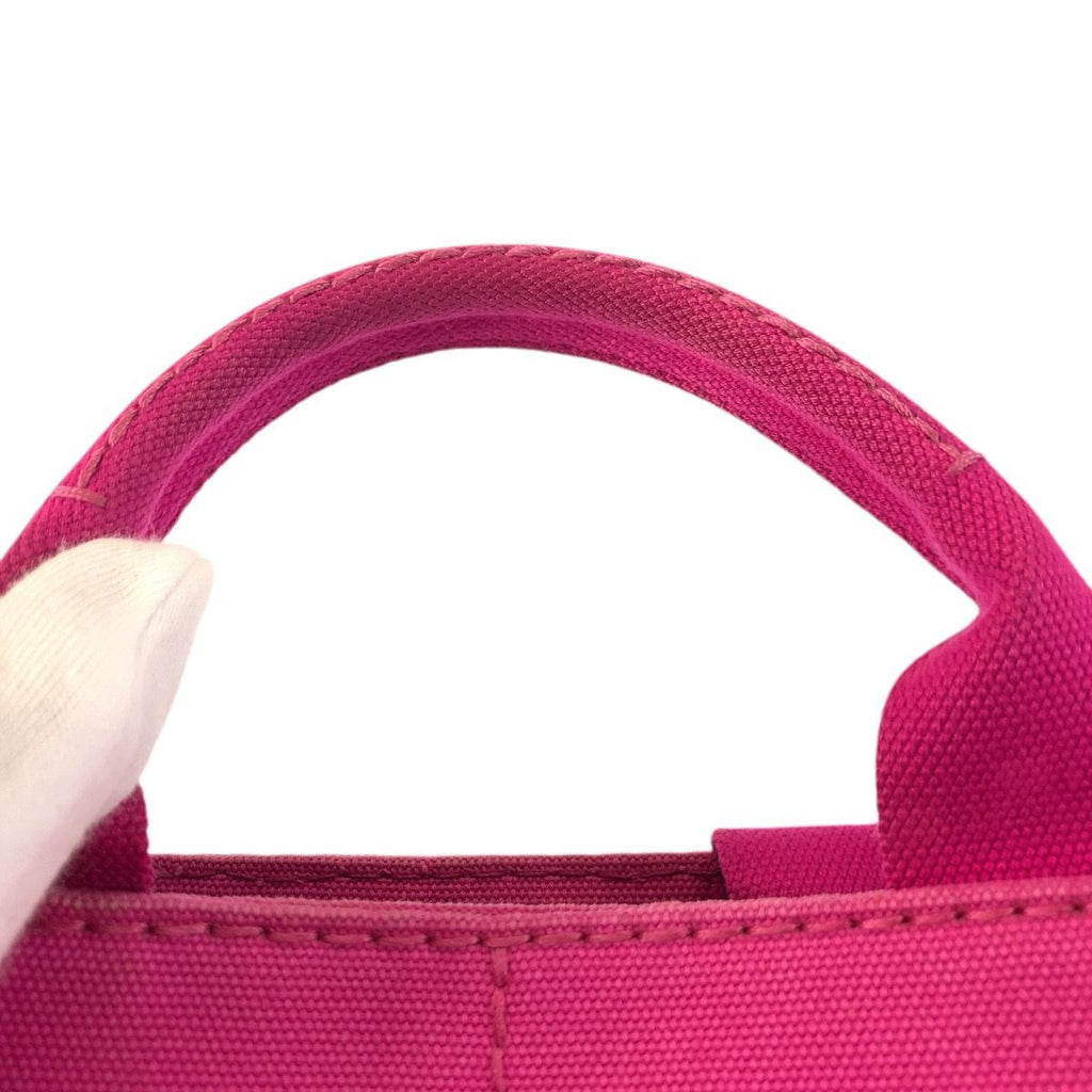 Prada Canapa Pink Gold Canvas Tote — view 8