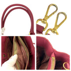 Prada Saffiano Galleria 2-Way Pink Gold Leather Shoulder Bag — view 6