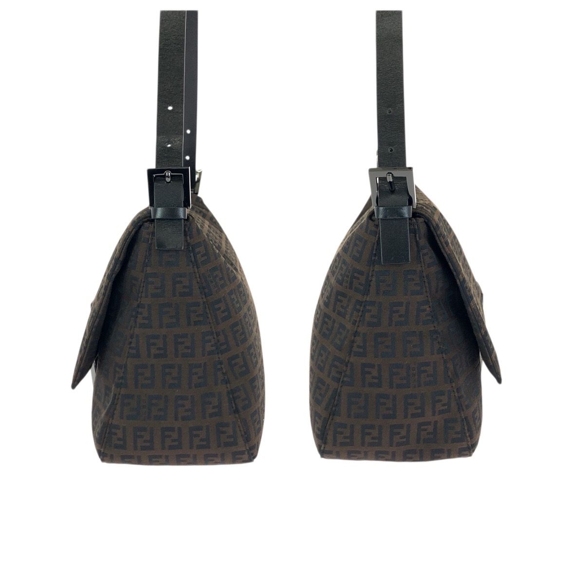 Fendi Vintage Mamma Bucket Zucchino Dark Brown Shoulder Bag — view 8