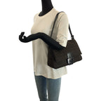 Fendi Vintage Mamma Bucket Zucchino Dark Brown Shoulder Bag — view 7