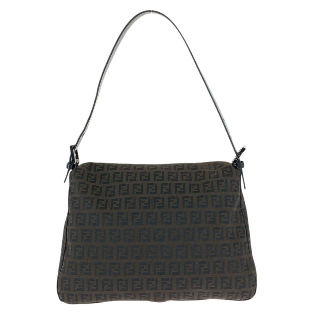 Fendi Vintage Mamma Bucket Zucchino Dark Brown Shoulder Bag — view 2