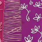 Hermes Carre 90 Cavaliers du Caucase Caucasian Knight Scarf Silk Purple — view 3