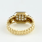 Dior Pave Diamond Ring — view 5