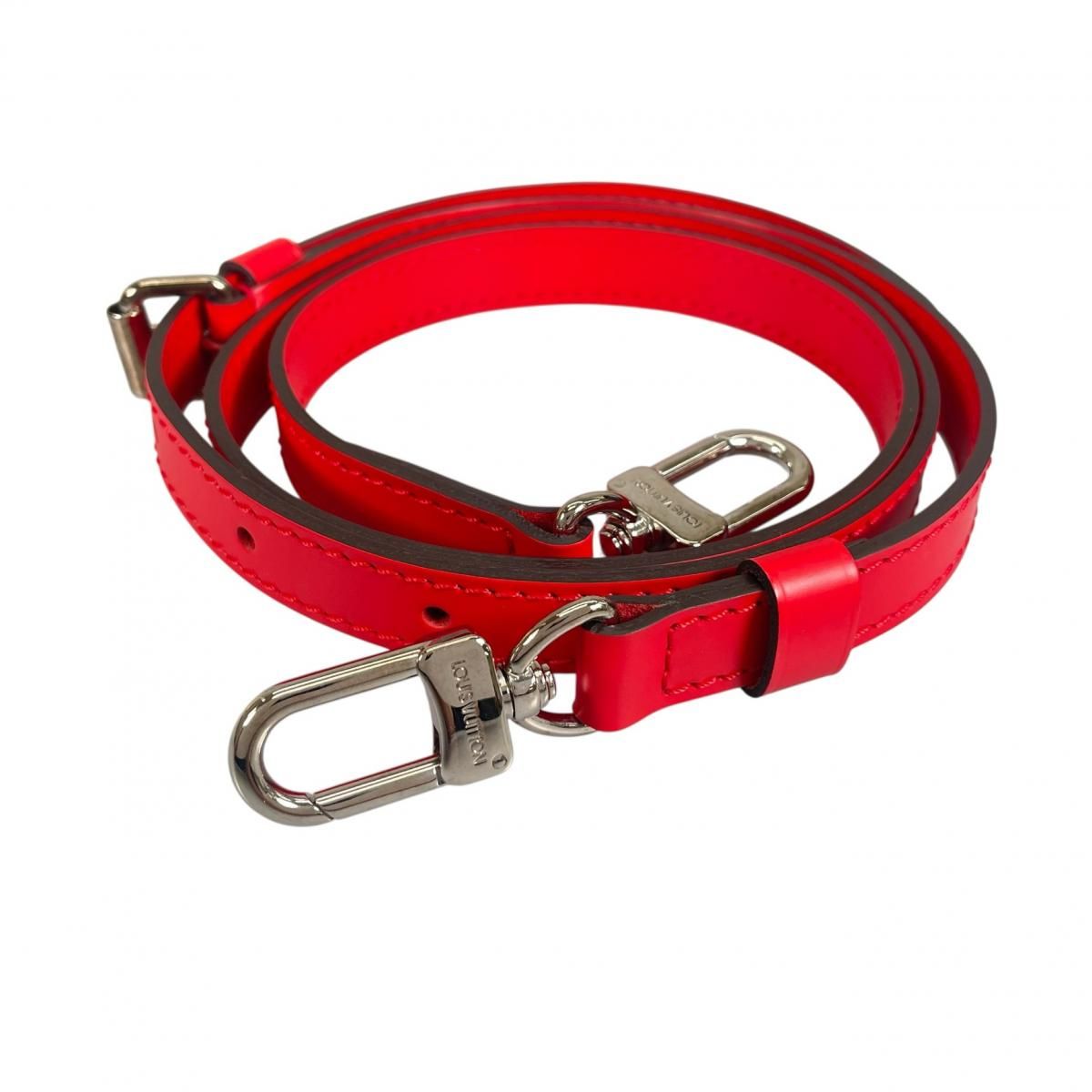 Louis Vuitton Bag Shoulder Strap Red — view 2