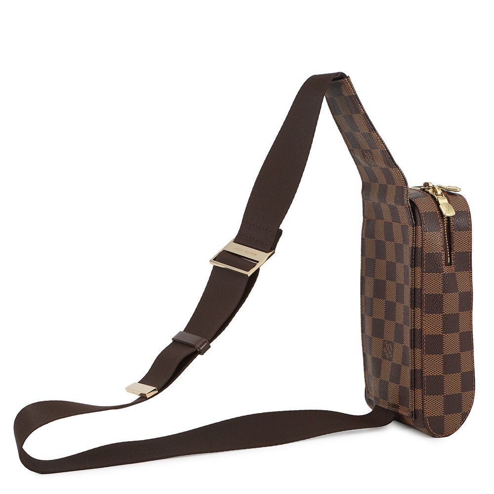 Louis Vuitton Belt Bag Damier Ebene Geronimos Waist Pouch — view 2