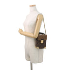 Louis Vuitton Monogram Reverse Camera Box 2-Way Chain Shoulder Bag Black — view 4