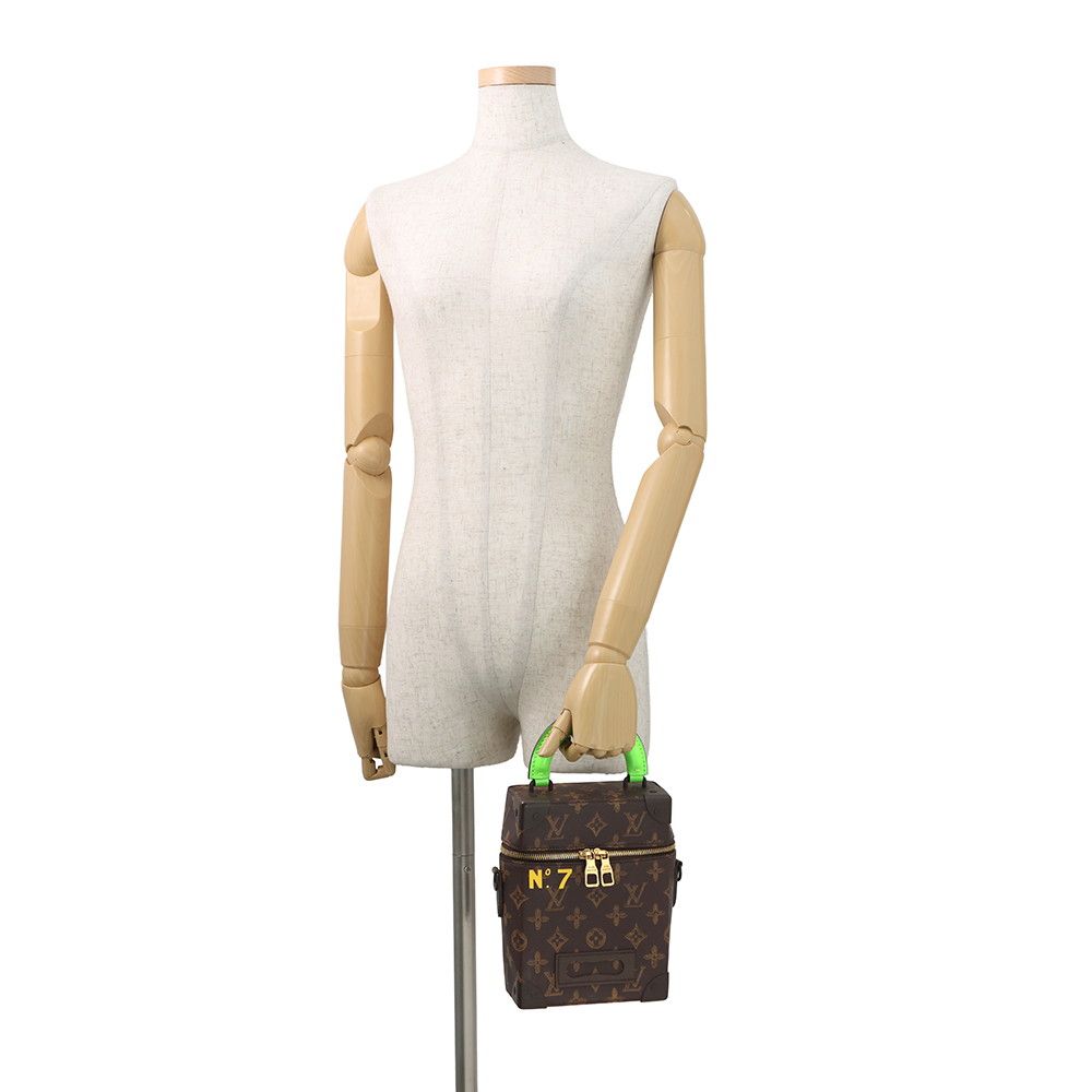 Louis Vuitton Monogram Vertical Box Trunk 2-Way Shoulder Bag Virgil Avro — view 5