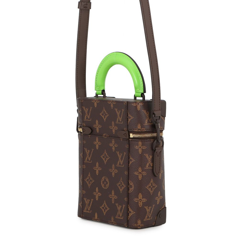 Louis Vuitton Monogram Vertical Box Trunk 2-Way Shoulder Bag Virgil Avro — view 2
