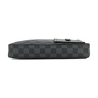 Louis Vuitton Shoulder Bag Damier Graphite Giant Alpha Black — view 3