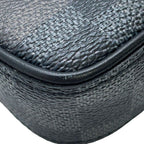 Louis Vuitton Shoulder Bag Damier Graphite Giant Alpha Black — view 6