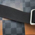 Louis Vuitton Shoulder Bag Damier Graphite Giant Alpha Black — view 8
