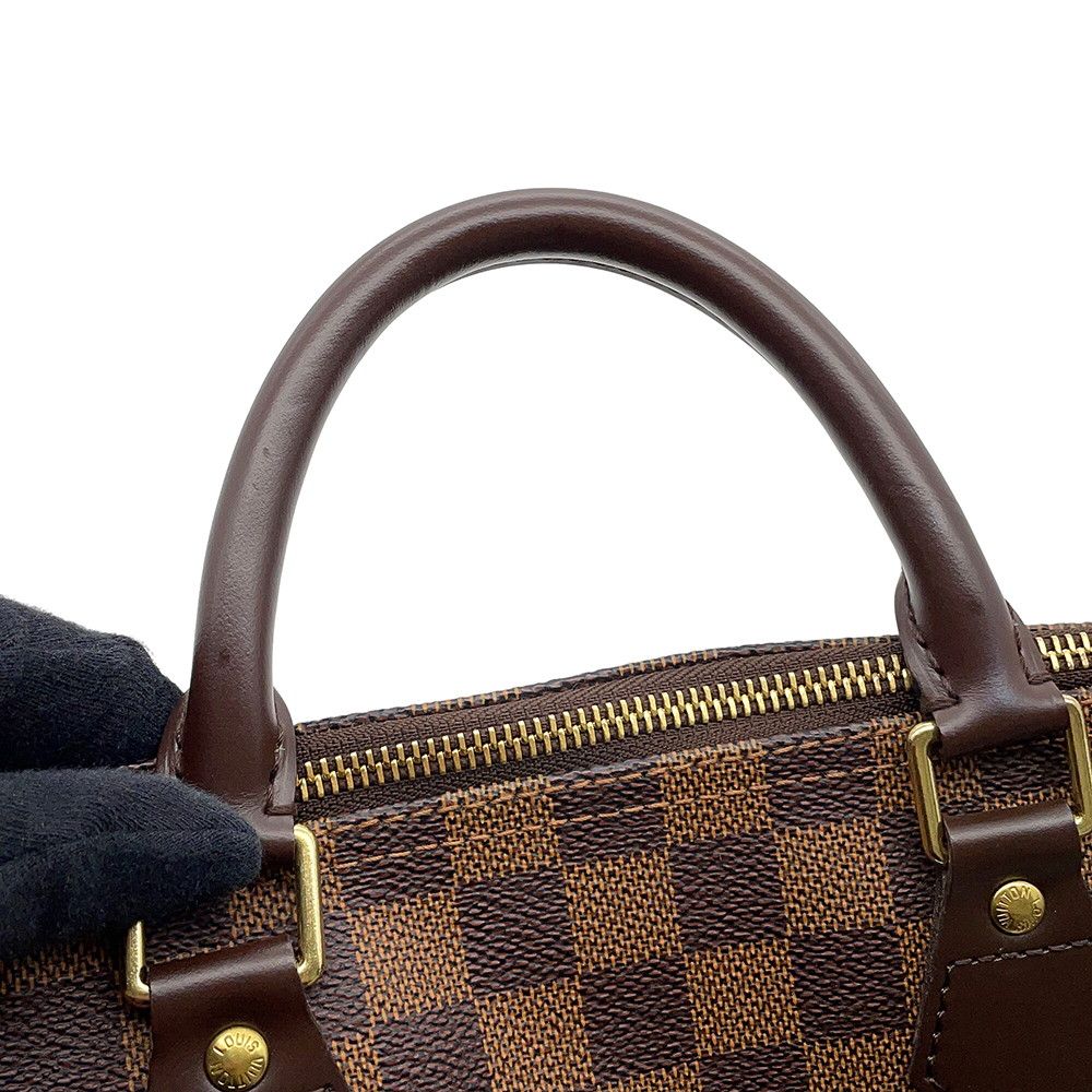 Louis Vuitton Damier Ebene Speedy 30 Mini Boston Bag — view 8