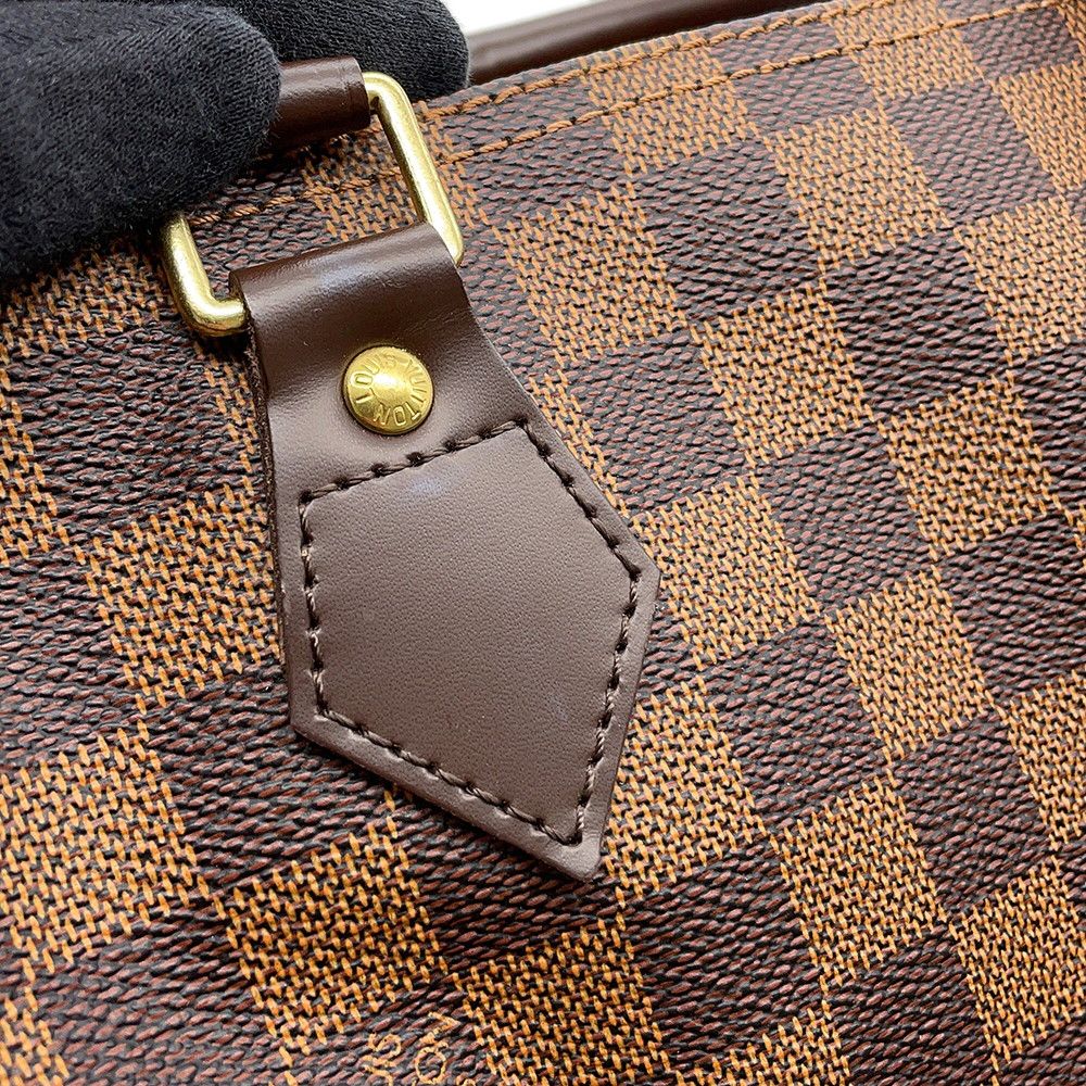Louis Vuitton Damier Ebene Speedy 30 Mini Boston Bag — view 7