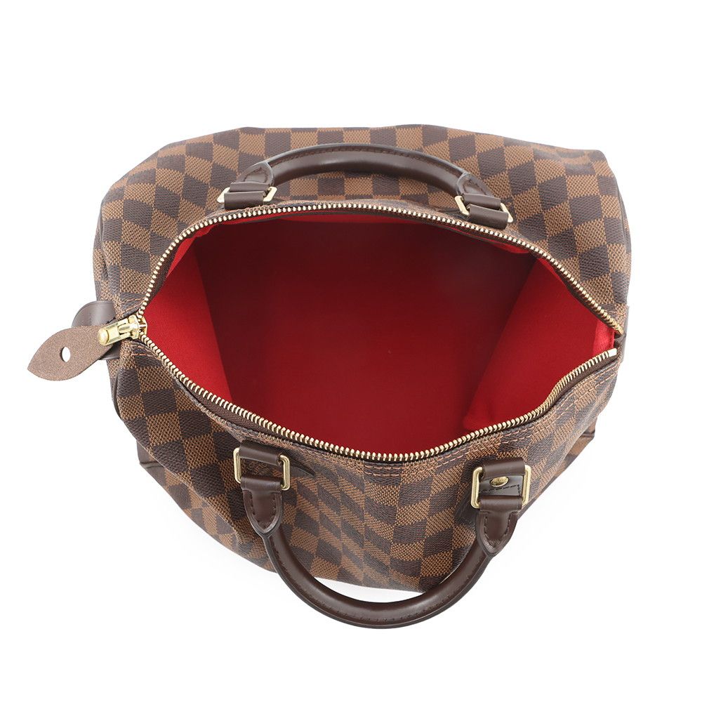 Louis Vuitton Damier Ebene Speedy 30 Mini Boston Bag — view 5