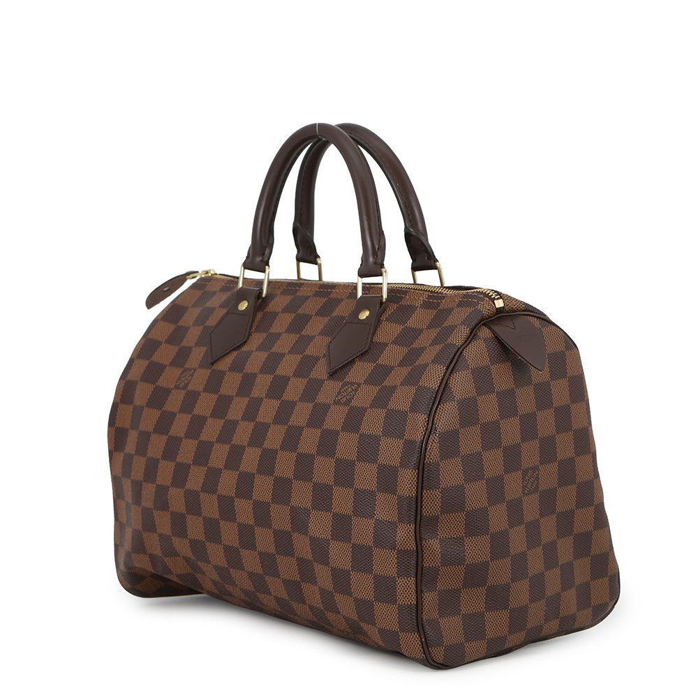 Louis Vuitton Damier Ebene Speedy 30 Mini Boston Bag — view 2