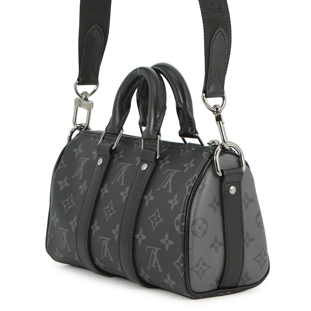 Louis Vuitton Handbag Monogram Eclipse Reverse Keepall Bandouliere 25 2-Way — view 2