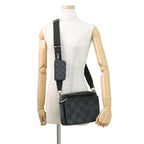 Louis Vuitton Shoulder Bag Damier Graphite Trio Black — view 4