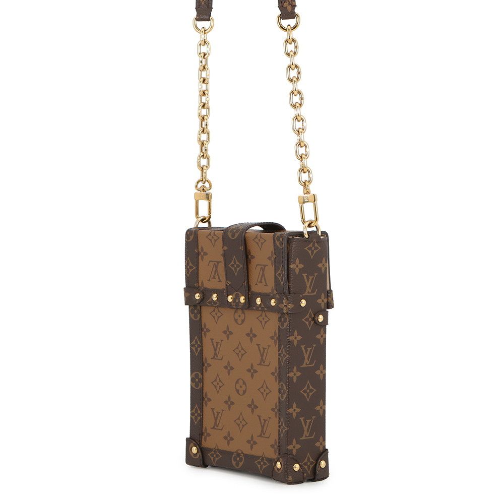 Louis Vuitton Shoulder Bag Monogram Reverse Pochette Trunk Vertical — view 2