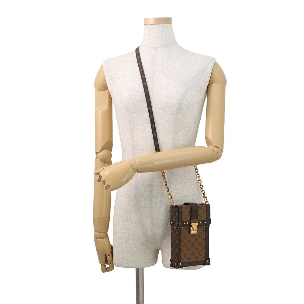 Louis Vuitton Shoulder Bag Monogram Reverse Pochette Trunk Vertical — view 4